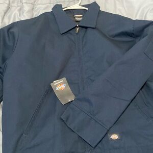 Navy blue dickies jacket work